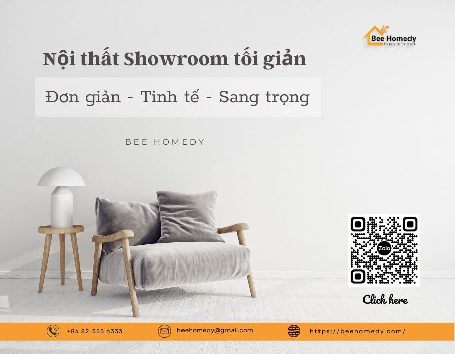 Nội Thất Showroom Tối Giản: Đơn Giản, Tinh Tế Và Sang Trọng noi-that-showroom-toi-gian-bee-homedy